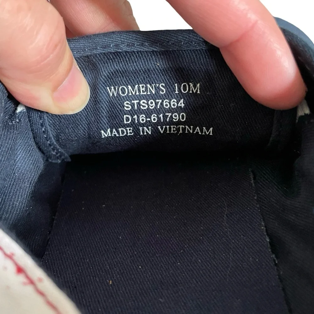 Sperry Top-Sider Seacost Isle Stars & Stripes Flag Size 10